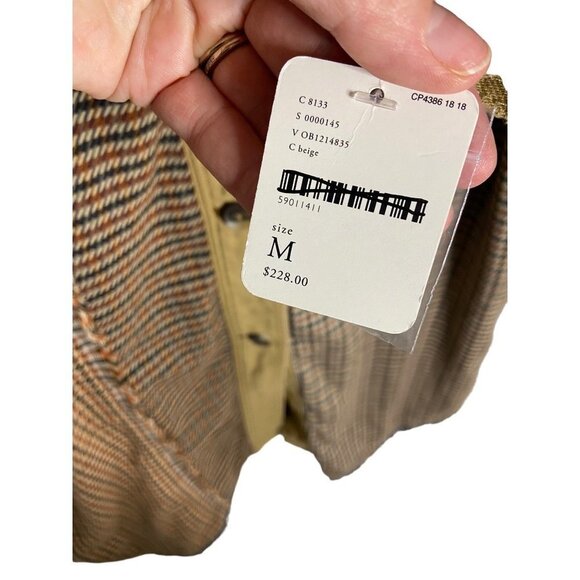 NWT Free People Bentley Ombre Shirt Jacket-sz Medium - Picture 8 of 11